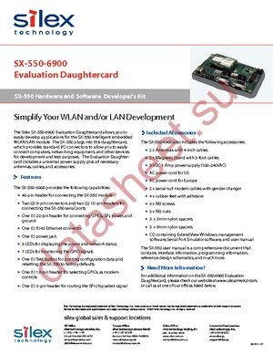 SX-550-6900 datasheet  